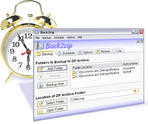 Back2zip Screenshot